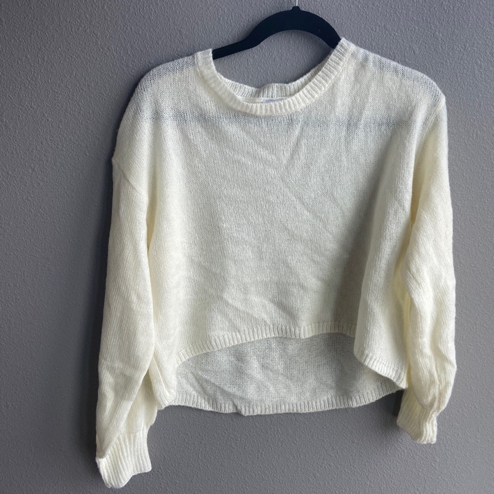 PRINCESS POLLY CREAM SWEATER